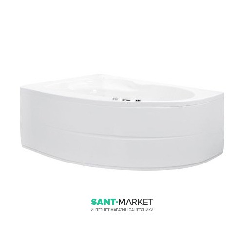 Ванна гідромасажна акрилова PoolSpa Mistral 150х105 L ліва система Smart 1 білий PHA3Z10ST1C0000