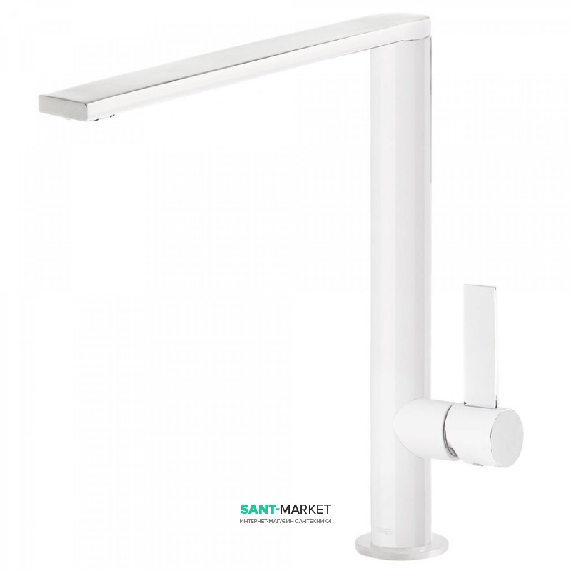 Змішувач для кухні Tres Class-Tres colors одноважільний білий матовий 20548601BM