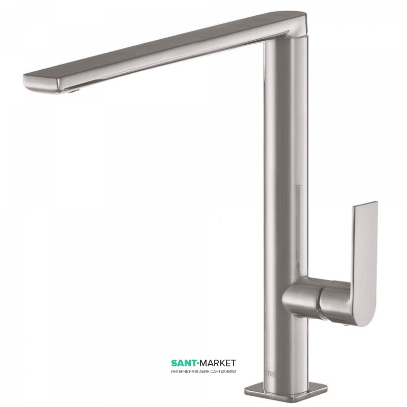 Змішувач для кухні Tres Top Tres colors одноважільний сталь 20044001AC