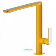 Смеситель для кухни Tres Top Tres colors однорычажный янтарно-желтый/хром 20044001AM