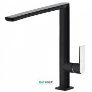 Змішувач для кухні Tres Top Tres colors одноважільний чорний/хром 20044001NE