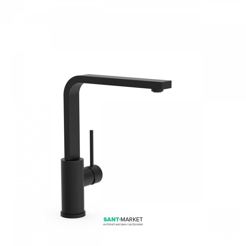Змішувач для кухні Tres Top Tres colors одноважільний чорний матовий 062435NM