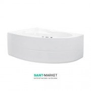 Ванна гідромасажна акрилова PoolSpa Mistral 150х105 L ліва система Economy 1 білий PHA3Z10SO1C0000