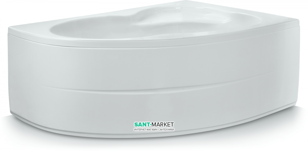 Панель для ванни PoolSpa Mistral фронтальна R права 150 см акрил білий PWO6E10OP000000