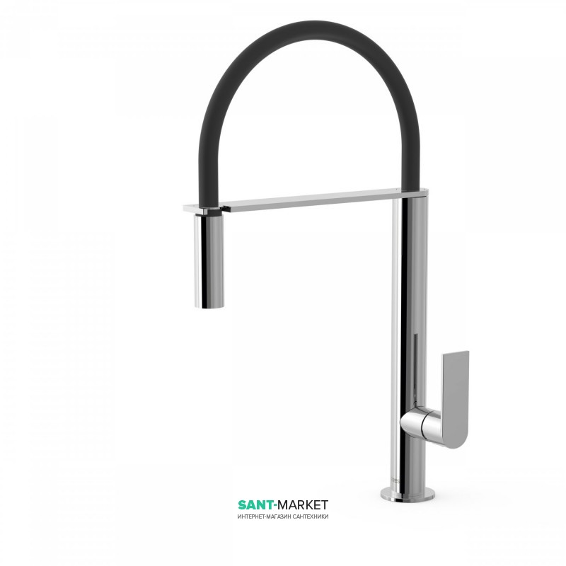 Смеситель для кухни Tres Max-Tres с выдвижной лейкой хром 03048701