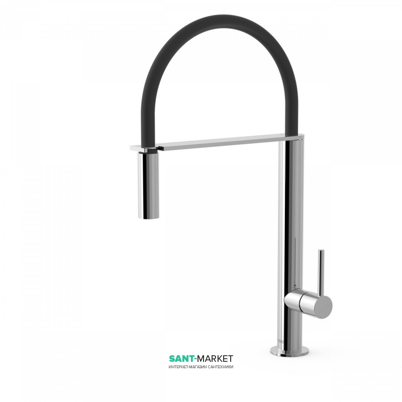 Змішувач для кухні Tres Max-Tres з висувною лійкою хром 06248702