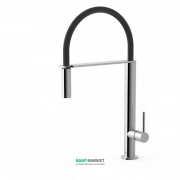 Змішувач для кухні Tres Max-Tres з висувною лійкою хром 06248702