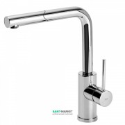 Смеситель для кухни Tres Top-Tres с выдвижной лейкой хром 162437