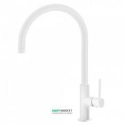 Змішувач для кухні Tres Top Tres colors одноважільний білий/хром 06254201BM