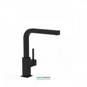 Змішувач для кухні Tres Top Tres colors  з висувною лійкою чорний матовий 006437NM