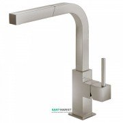 Змішувач для кухні Tres Top Tres colors з висувною лійкою сталь 50643703