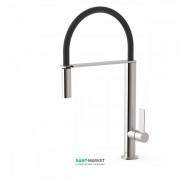 Змішувач для кухні Tres Top Tres colors з висувною лійкою сталь 20548702AC