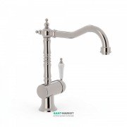 Смеситель для кухни Tres Tres-Сlasic color однорычажный сталь 24234101AC