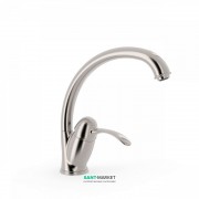 Смеситель для кухни Tres Tres-Сlasic color однорычажный сталь 24244101AC