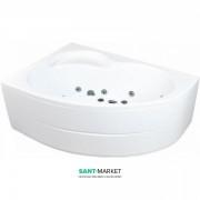 Ванна аеро- та гідромасажна акрилова PoolSpa Mistral 160х105 L ліва система Smart 2 + білий PHA3Y10ST2C1960