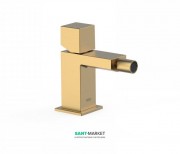 Смеситель для биде Tres Cuadro colors однорычажный золото матовый 00712001OM