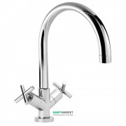 Смеситель для кухни Tres Bimax-Tres двухвентильный хром 163333