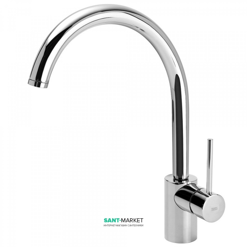Змішувач для кухні Tres Max-Tres одноважільний хром 162442