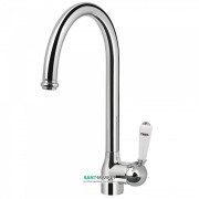 Смеситель для кухни Tres Top-Tres с выдвижной лейкой хром 130432