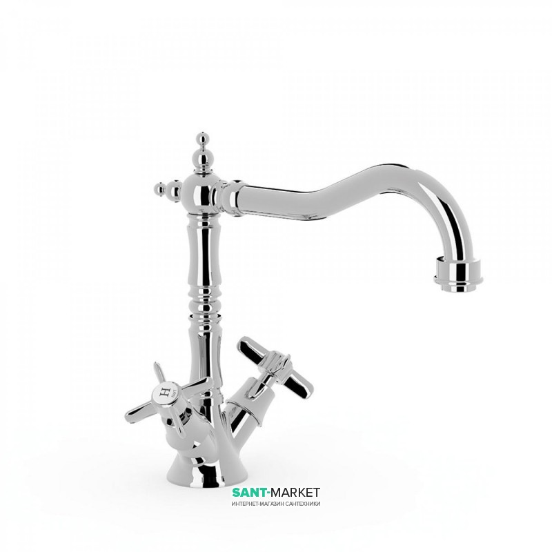 Змішувач для кухні Tres Tres-Сlasic двухвентильний хром 24234201