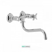 Смеситель для кухни Tres Tres-Сlasic двухвентильный настенный хром 24231001