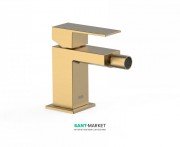 Смеситель для биде Tres Cuadro colors однорычажный золото матовый 00612001OM