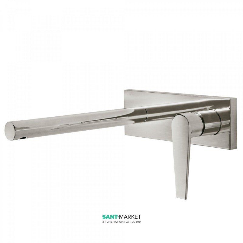 Змішувач для кухні Tres Top Tres colors одноважільний настінний сталь 20520001AC