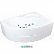 Ванна аеро- та гідромасажна акрилова PoolSpa Mistral 170х105 R права система Smart 2 + білий PHA4T10ST2C1960