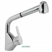 Смеситель для кухни Tres BM-Tres однорычажный с выдвижной лейкой хром 03944401