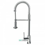 Смеситель для кухни Tres Top-Tres однорычажный с выдвижной лейкой хром 130493