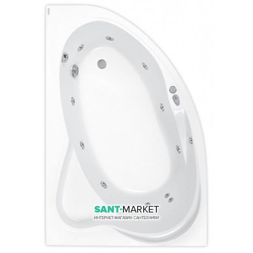 Ванна гидромассажная акриловая PoolSpa Europa 165х105 L левая система Smart 1 белый PHA4810ST1C0000