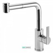 Змішувач для кухні Tres Lex-Tres одноважільний з висувною лійкою хром 181438