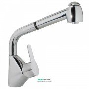 Змішувач для кухні Tres BM-Tres одноважільний з висувною лійкою хром 03944401