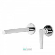 Змішувач для раковини Tres Class-Tres настінний одноважільний хром 20520002