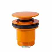 Донний клапан для раковини Tres Click-Clack помаранчевий 24284001NA