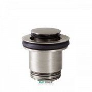 Донний клапан для раковини Tres Click-Clack сталь 24284002AC