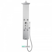 Гидромассажная панель для душа Tres Lex-B анодированное покрытие 193124