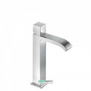 Змішувач для раковини Tres Cuadro Tres одноважільний з каскадним виливом хром 00661002