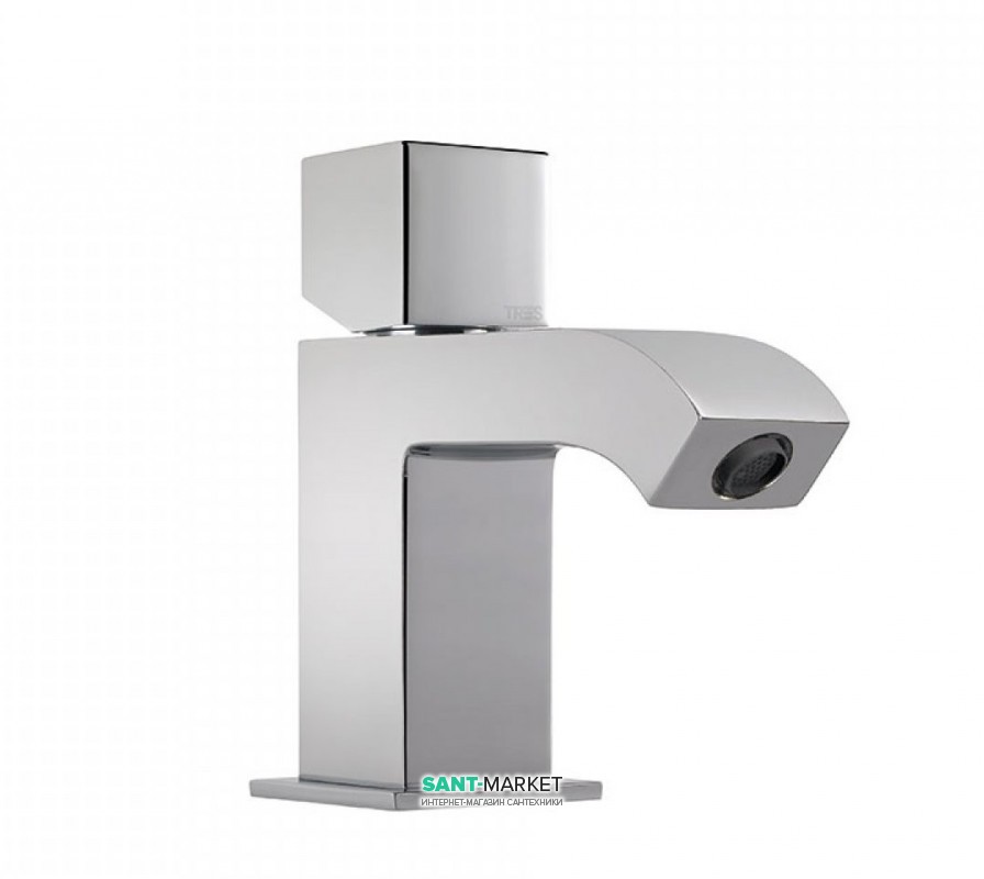 Смеситель для раковины Tres Cuadro Tres однорычажный хром 107103