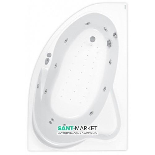Ванна аеро- та гідромасажна акрилова PoolSpa Europa 170х115 R права система Smart 2 білий PHAD110ST2C0000