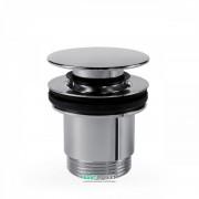 Донный клапан для раковины Tres Click-Clack хром 24284001