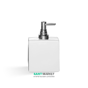 Дозатор для жидкого мыла Décor Walther DW 6290 290 мл фарфор белый/хром 0804600