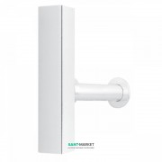 Сифон для раковины Tres телескопический с юбкой белый матовый 10710342BM