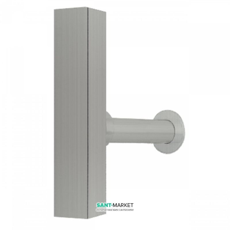 Сифон для раковины Tres телескопический с юбкой сталь 10710342AC