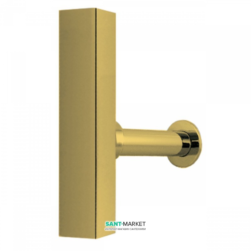 Сифон для раковины Tres телескопический с юбкой золото 10710342OR