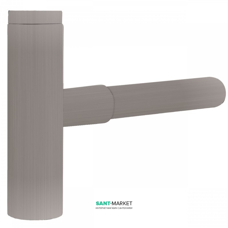 Сифон для раковини Tres телескопічний зі спідницею сталь 16110342AC