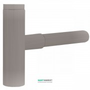 Сифон для раковины Tres телескопический с юбкой сталь 16110342AC