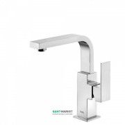 Смеситель для раковины Tres Cuadro Tres однорычажный с изливом 35х15 мм хром 106603