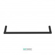 Держатель для полотенец Décor Walther Mikado HTЕ 60 настенный  60 см черный матовый 0520960