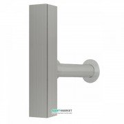 Сифон для раковины Tres телескопический с юбкой сталь 10710342AC